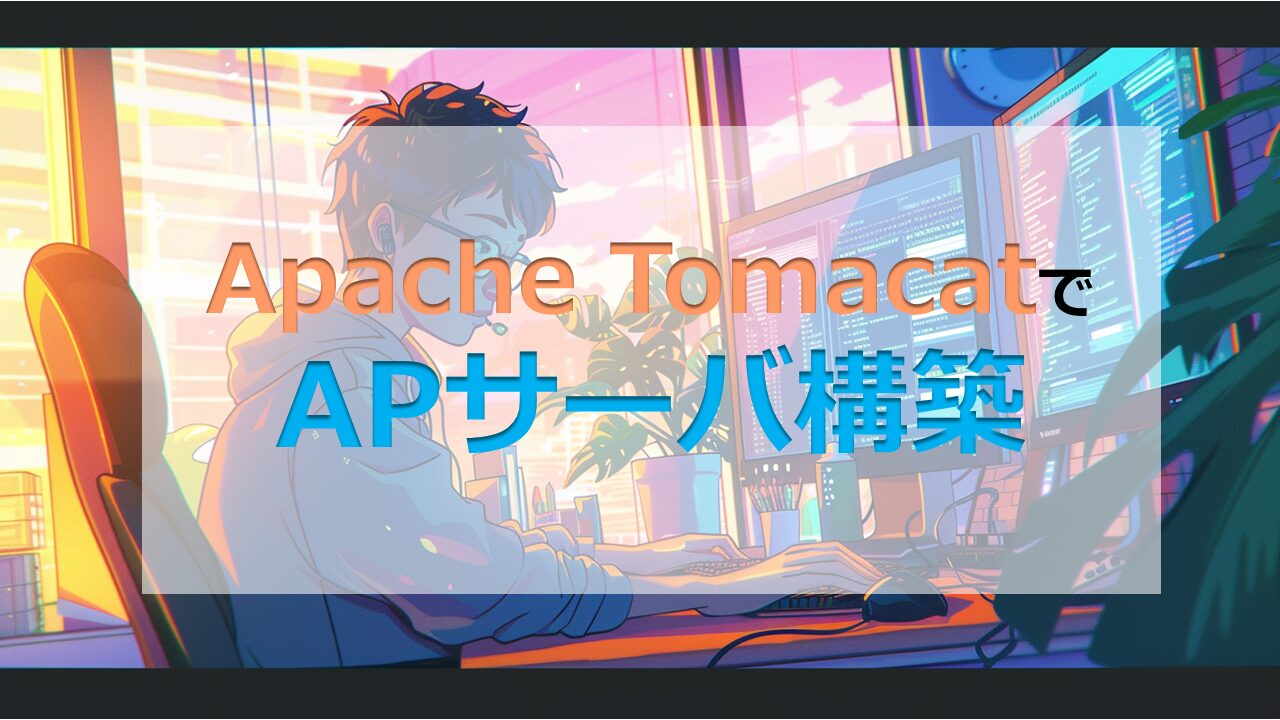ApacheTomcatでAPサーバ構築